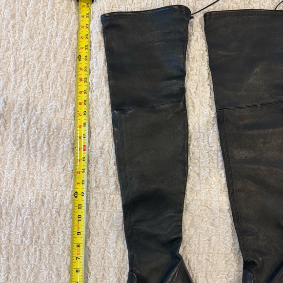 Stuart Weitzman Over Knee Leather Boot - Picture 7 of 8